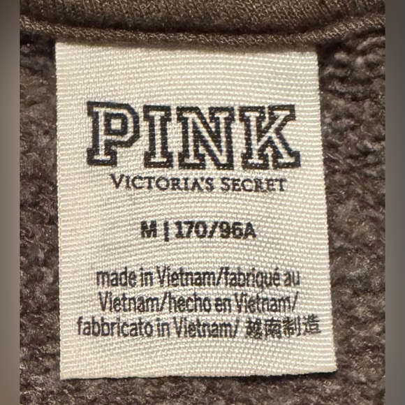 VS PINK Camo Hoodie & Joggers Set – Size M - Picture 6 of 7